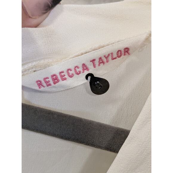 Rebecca Taylor Silk Wool Blend Sheath Dress Tweed Skirt Office Women Size 8 - Picture 3 of 5